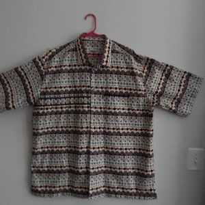 Men Shirt African print